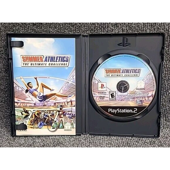 PS2  Summer Athletics The Ultimate Challenge Video Game Complete Tested - Picture 3 of 4